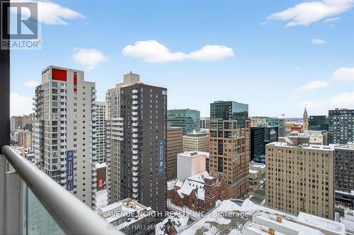 2104 - 179 Metcalfe Street, Ottawa, ON - Outdoor With Balcony