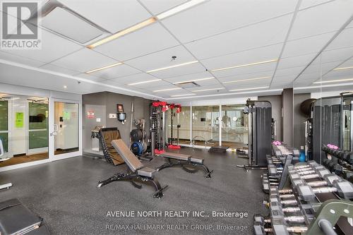 2104 - 179 Metcalfe Street, Ottawa, ON - Indoor Photo Showing Gym Room