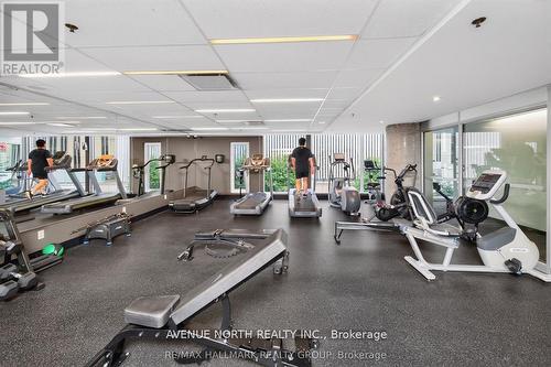 2104 - 179 Metcalfe Street, Ottawa, ON - Indoor Photo Showing Gym Room