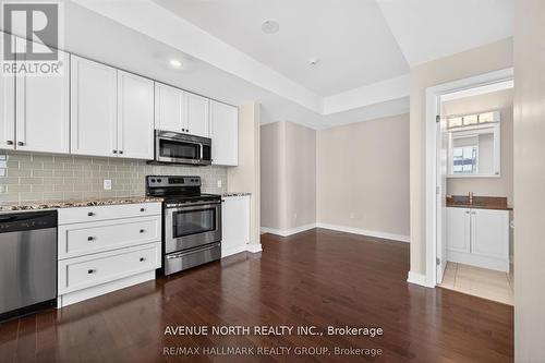 2104 - 179 Metcalfe Street, Ottawa, ON - Indoor Photo Showing Kitchen With Stainless Steel Kitchen