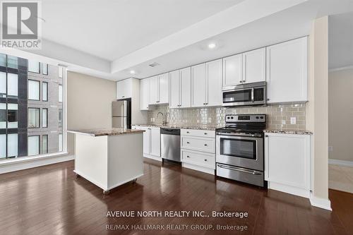 2104 - 179 Metcalfe Street, Ottawa, ON - Indoor Photo Showing Kitchen With Stainless Steel Kitchen With Upgraded Kitchen