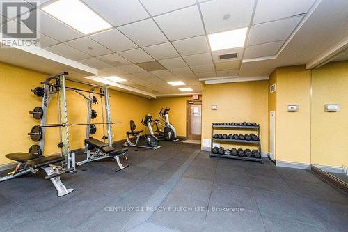 910 - 9560 Markham Road, Markham, ON - Indoor Photo Showing Gym Room