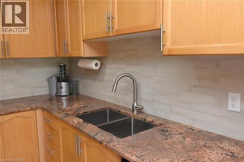 57 Townmansion Drive, Hamilton, ON - Indoor Photo Showing Kitchen With Double Sink