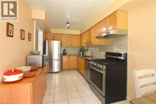 57 Townmansion Drive, Hamilton, ON - Indoor Photo Showing Kitchen With Stainless Steel Kitchen