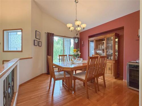 Formal Dining - 150 Lynx Crescent, Brandon, MB - Indoor Photo Showing Dining Room