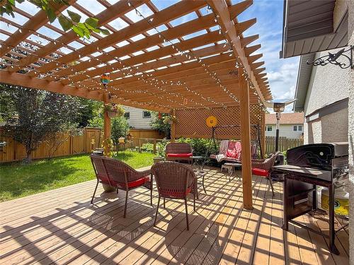 150 Lynx Crescent, Brandon, MB - Outdoor With Deck Patio Veranda