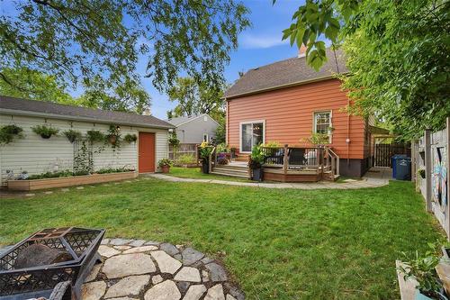 301 Davidson Street, Winnipeg, MB - Outdoor With Deck Patio Veranda
