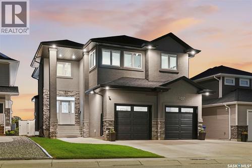107 Schumacher Bay, Saskatoon, SK - Outdoor With Facade