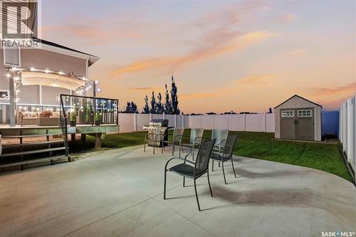 107 Schumacher Bay, Saskatoon, SK - Outdoor With Deck Patio Veranda