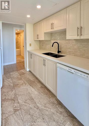 1607 - 1 Rowntree Road, Toronto, ON - Indoor Photo Showing Kitchen With Double Sink