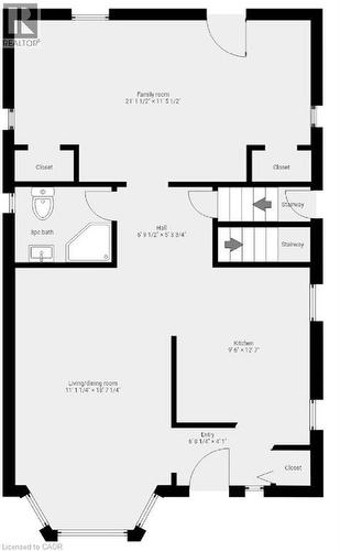 Floor plan - 23 Kipling Road, Hamilton, ON - Other