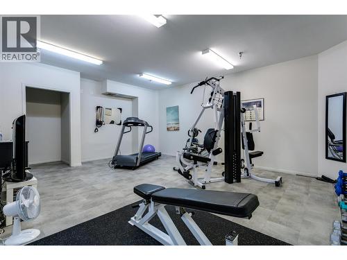 1962 Enterprise Way Unit# 401, Kelowna, BC - Indoor Photo Showing Gym Room