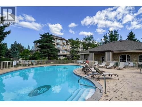 1962 Enterprise Way Unit# 401, Kelowna, BC - Outdoor With In Ground Pool With Deck Patio Veranda