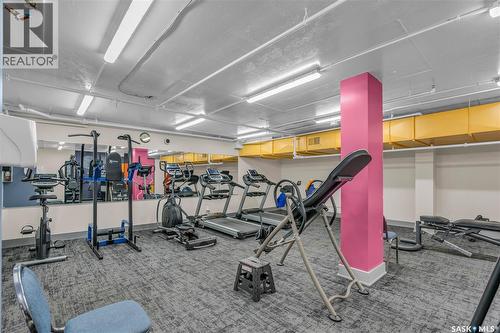 1606 320 5Th Avenue N, Saskatoon, SK - Indoor Photo Showing Gym Room
