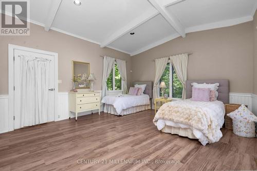 Main Floor Bedroom with Access to Sunroom - 9135 Sideroad 24 Side Road, Erin, ON - Indoor Photo Showing Bedroom