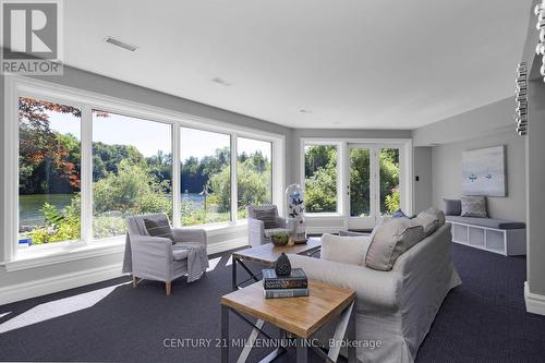 Lower Level Rec Room - 9135 Sideroad 24 Side Road, Erin, ON - Indoor Photo Showing Living Room