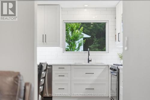 10 Taylor Crescent, Hamilton, ON - Indoor Photo Showing Kitchen With Upgraded Kitchen