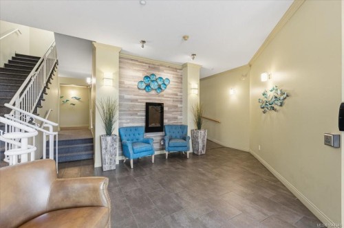 #307-6738 Dickinson Rd, Nanaimo, BC - Indoor With Fireplace