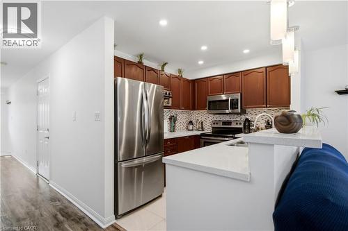 4322 Fairview Street, Burlington, ON - Indoor Photo Showing Kitchen With Stainless Steel Kitchen