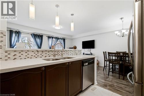 4322 Fairview Street, Burlington, ON - Indoor Photo Showing Kitchen With Double Sink