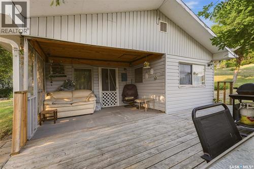 300-306 Perch Crescent, Last Mountain Lake, SK - Outdoor With Deck Patio Veranda With Exterior