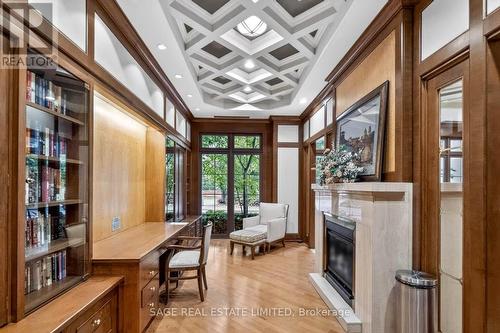 1214 - 78 Harrison Garden Boulevard, Toronto, ON - Indoor Photo Showing Other Room With Fireplace