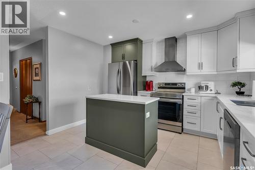 604 King Street, Imperial, SK - Indoor Photo Showing Kitchen With Stainless Steel Kitchen