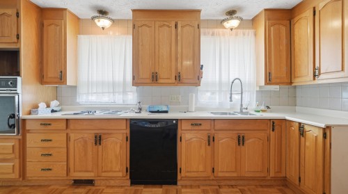 Cuisine - 1130 133E Rue, Saint-Georges, QC - Indoor Photo Showing Kitchen With Double Sink