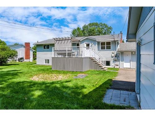 32 Tulip St, Fredericton, NB - Outdoor With Deck Patio Veranda