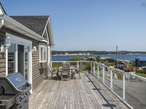 21 Leo Lane, Terence Bay, NS - Outdoor With Body Of Water With Deck Patio Veranda With View