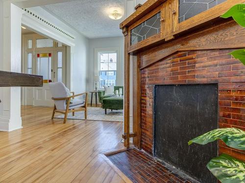 26 Thistle Street, Dartmouth, NS - Indoor With Fireplace