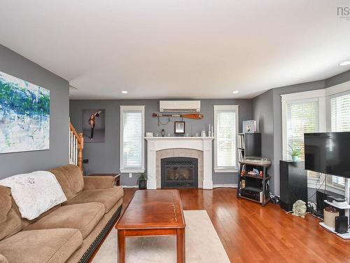 98 Parkside Drive, Valley, NS - Indoor Photo Showing Living Room With Fireplace