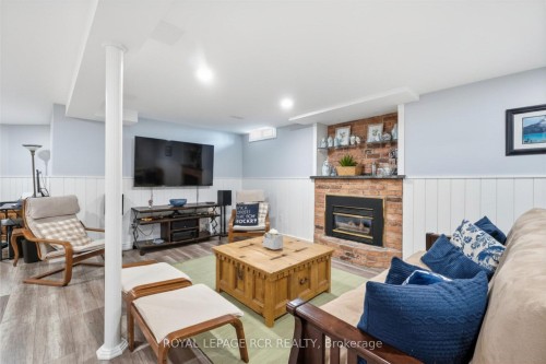 9 Doepath Way, Caledon, ON - Indoor Photo Showing Living Room With Fireplace