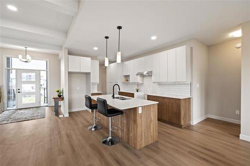111 Oshanski Pl, West St Paul, MB - Indoor Photo Showing Kitchen With Upgraded Kitchen