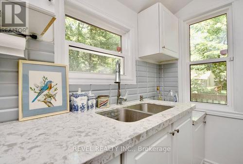 39 Domar Road, Tiny, ON - Indoor Photo Showing Kitchen With Double Sink