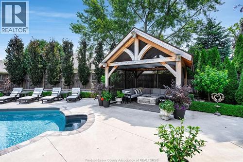 408 Pentilly, Tecumseh, ON - Outdoor With In Ground Pool