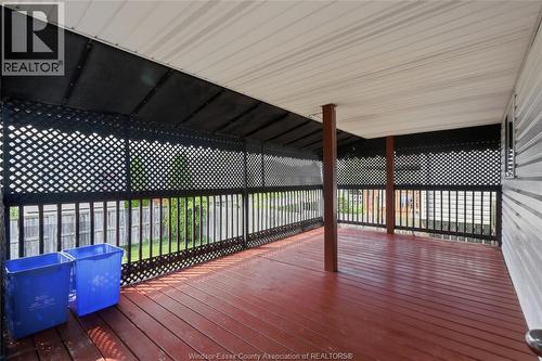 2385 Gatwick, Windsor, ON - Outdoor With Deck Patio Veranda With Exterior