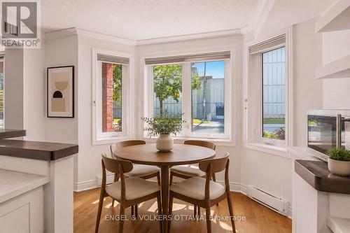 This image is virtually staged. - 101 - 45 Argyle Avenue, Ottawa, ON - Indoor Photo Showing Dining Room