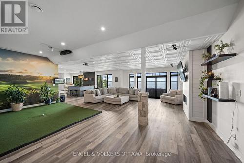 Rec Room/Golf Sim - 5 Shoreside Way, Augusta, ON - Indoor