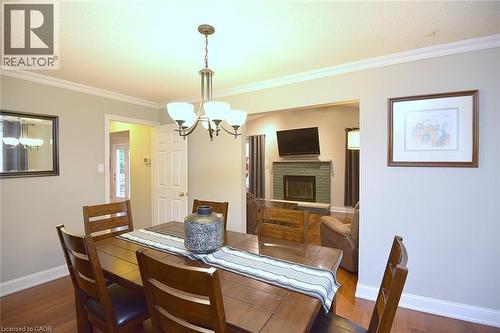 75 Josephine Drive, Hamilton, ON - Indoor Photo Showing Dining Room