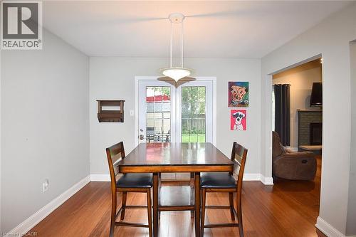 75 Josephine Drive, Hamilton, ON - Indoor Photo Showing Dining Room