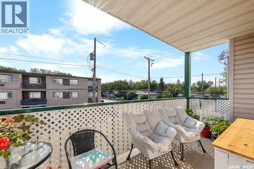 207 205 Mcintyre Street, Regina, SK - Outdoor With Balcony With Exterior