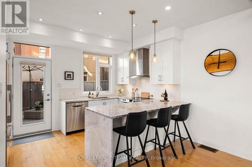 445 Edison Avenue, Ottawa, ON - Indoor Photo Showing Kitchen With Double Sink With Upgraded Kitchen