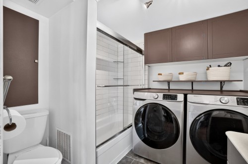 Salle de bains - 115 57E Avenue, Saint-Côme, QC - Indoor Photo Showing Laundry Room