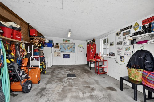 Garage - 115 57E Avenue, Saint-Côme, QC - Indoor Photo Showing Garage