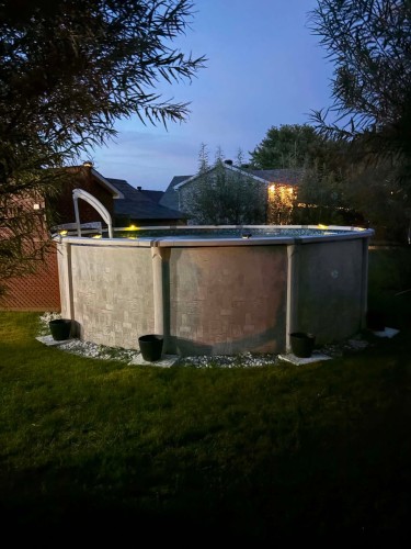 Piscine - 115 57E Avenue, Saint-Côme, QC - Outdoor With Above Ground Pool
