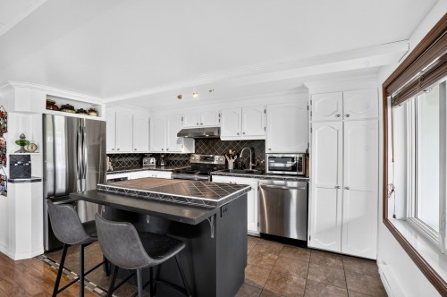 Cuisine - 115 57E Avenue, Saint-Côme, QC - Indoor Photo Showing Kitchen With Double Sink