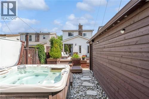 266 London Street S, Hamilton, ON - Outdoor With Deck Patio Veranda With Exterior