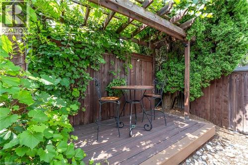 266 London Street S, Hamilton, ON - Outdoor With Deck Patio Veranda
