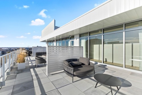 Patio - 422-5175 Rue Mackenzie, Montréal (Côte-Des-Neiges/Notre-Dame-De-Grâce), QC - Outdoor With Exterior